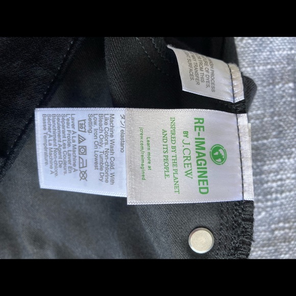 JCREW  Black Curvy Toothpick - Picture 5 of 9